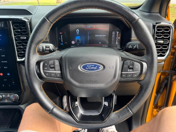 2023 Ford Ranger Wildtrak MY24.00 4X4 Dual Range Luxe Yellow