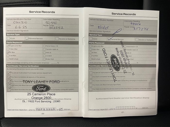 2023 Ford Ranger Wildtrak MY24.00 4X4 Dual Range Aluminium