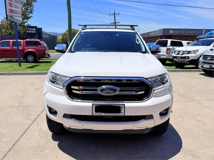2019 Ford Ranger XLT Hi-Rider PX MkIII MY19.75 4x2 Arctic White