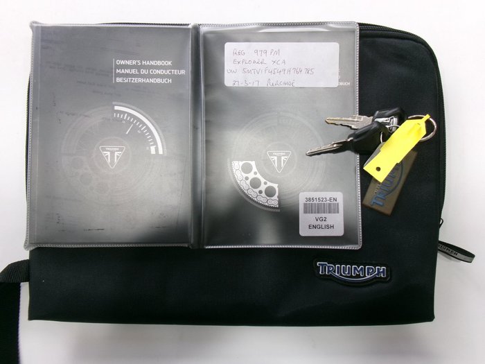 2016 Triumph TIGER EXPLORER White