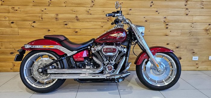 2023 Harley-davidson FLFBSANV FAT BOY ANNIVERSARY Red