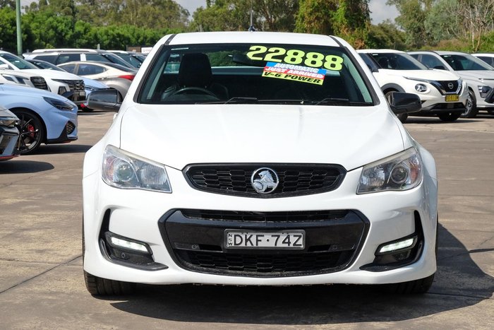 2016 Holden Ute SV6 Black