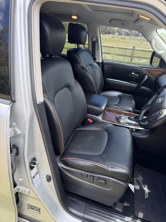 2023 Nissan Patrol Ti-L Y62 MY23 4X4 Dual Range Brilliant Silver