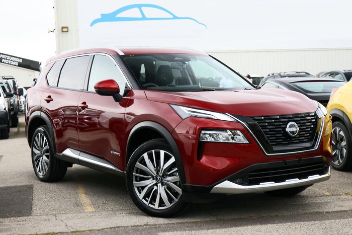 2025 Nissan X-TRAIL Ti-L e-POWER T33 MY25 Four Wheel Drive Scarlet Ember