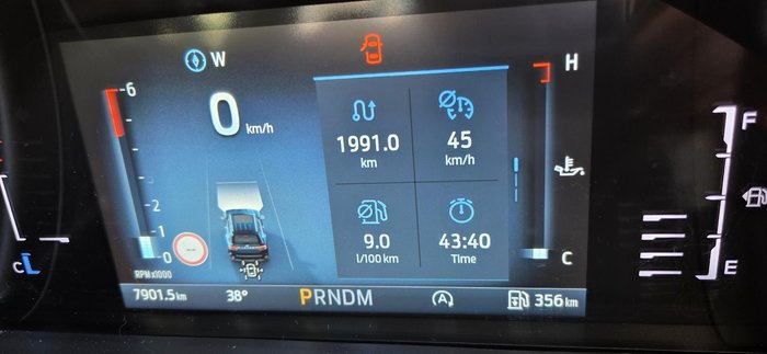 2024 Ford Everest Ambiente MY24.50 4X4 Dual Range Arctic White