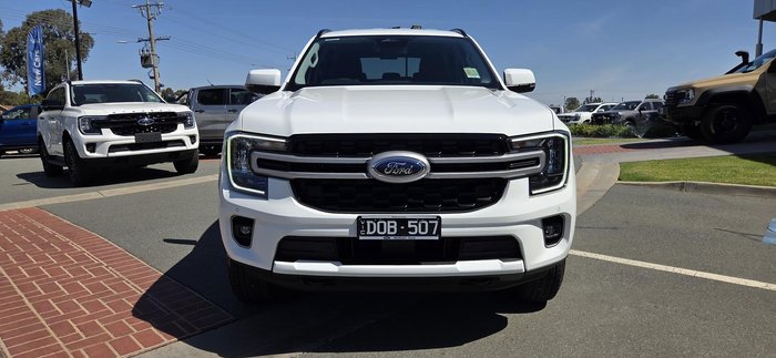 2024 Ford Everest Ambiente MY24.50 4X4 Dual Range Arctic White