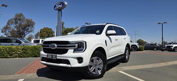 2024 Ford Everest Ambiente MY24.50 4X4 Dual Range Arctic White