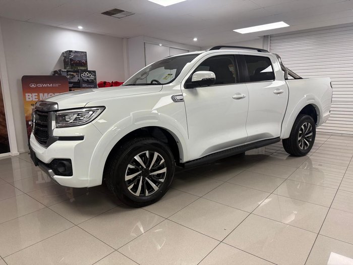 2025 GWM Cannon Ultra NPW 4X4 Dual Range Pearl White