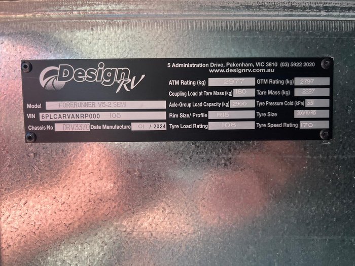 2024 Design RV Forerunner Van 5-2, 20'6''