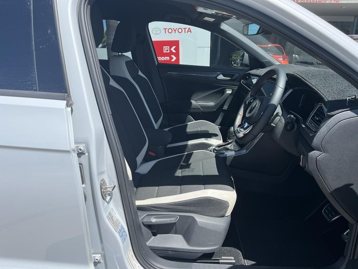 2021 Volkswagen T-Roc 140TSI Sport A11 MY22 Four Wheel Drive Pure White