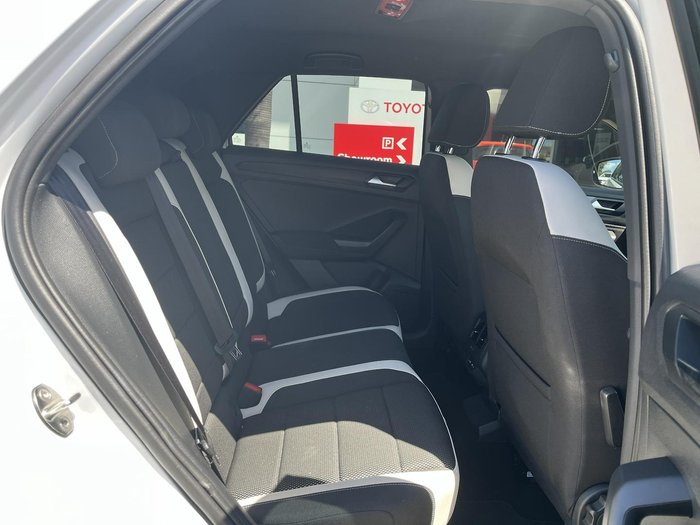 2021 Volkswagen T-Roc 140TSI Sport A11 MY22 Four Wheel Drive Pure White