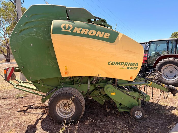 2019 Krone Comprima V180 Round Baler