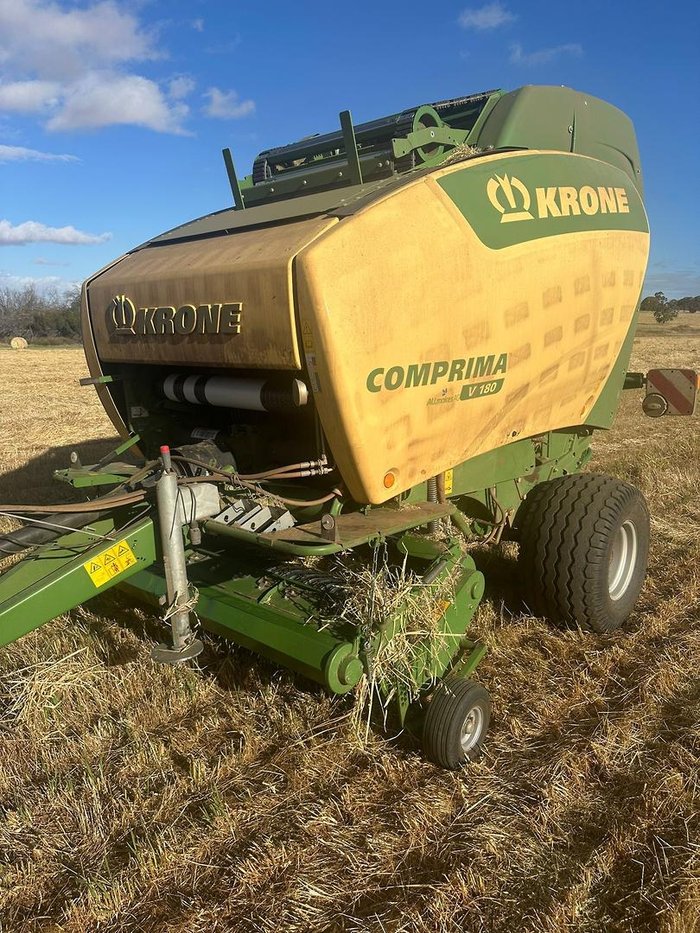 2019 Krone Comprima V180 Round Baler
