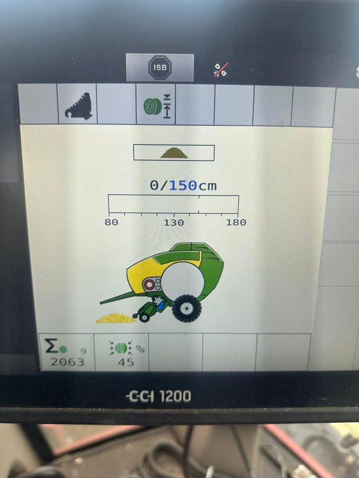 2019 Krone Comprima V180 Round Baler