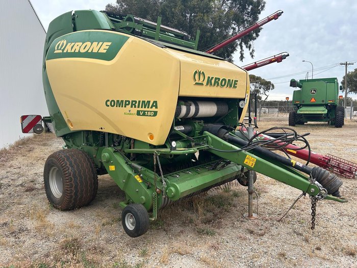 2019 Krone Comprima V180 Round Baler