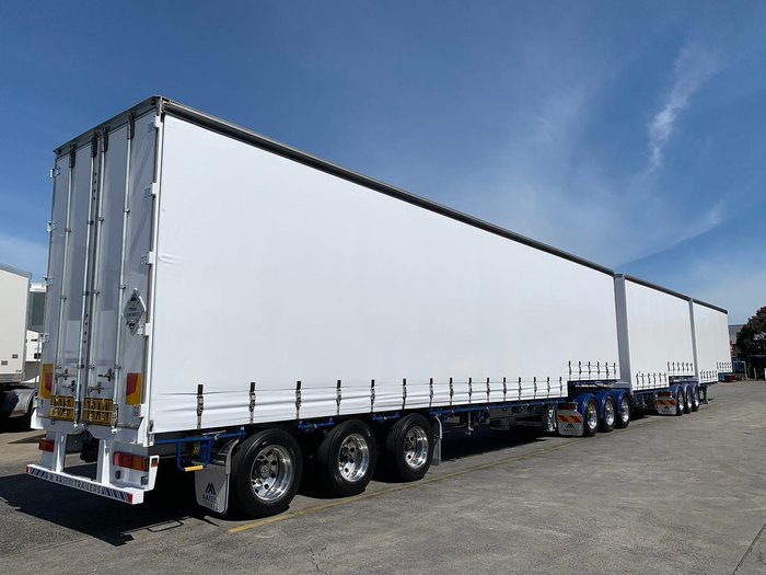 2023 Maxitrans St3 46 Pallet Drop Deck B Triple Mezzanine R/T