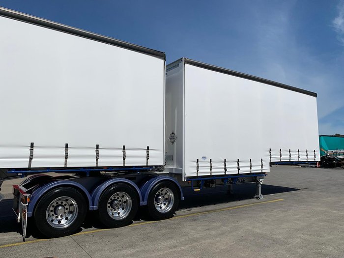 2023 Maxitrans St3 46 Pallet Drop Deck B Triple Mezzanine R/T