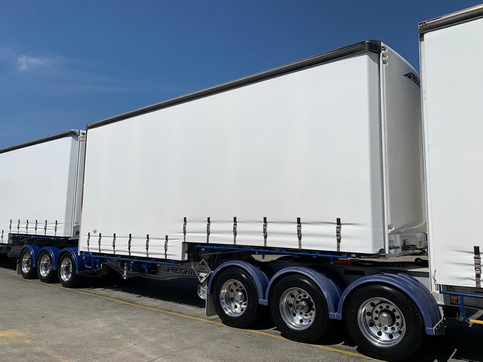 2023 Maxitrans St3 46 Pallet Drop Deck B Triple Mezzanine R/T