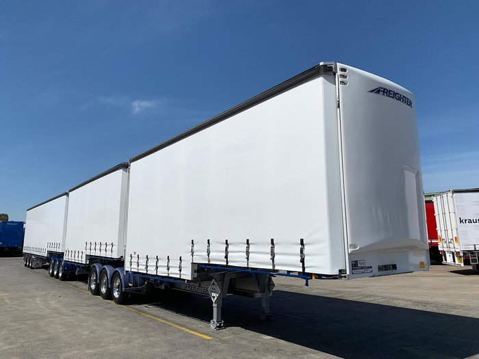 2023 Maxitrans St3 46 Pallet Drop Deck B Triple Mezzanine R/T