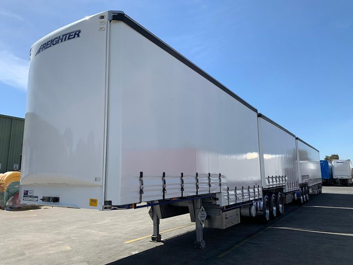 2023 Maxitrans St3 46 Pallet Drop Deck B Triple Mezzanine R/T