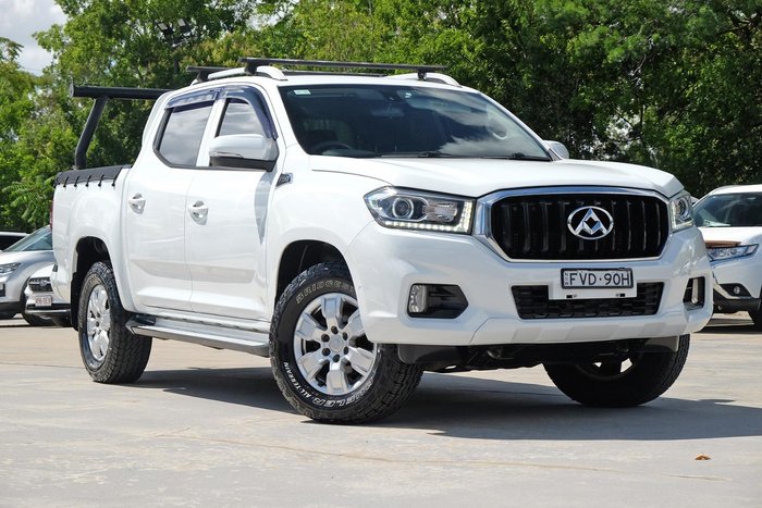 2019 LDV T60 PRO SK8C 4X4 Dual Range Blanc White