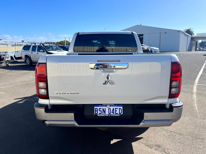 2024 Mitsubishi Triton GLS MV MY24 4X4 Dual Range White Diamond