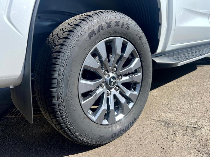 2024 Mitsubishi Triton GLS MV MY24 4X4 Dual Range White Diamond