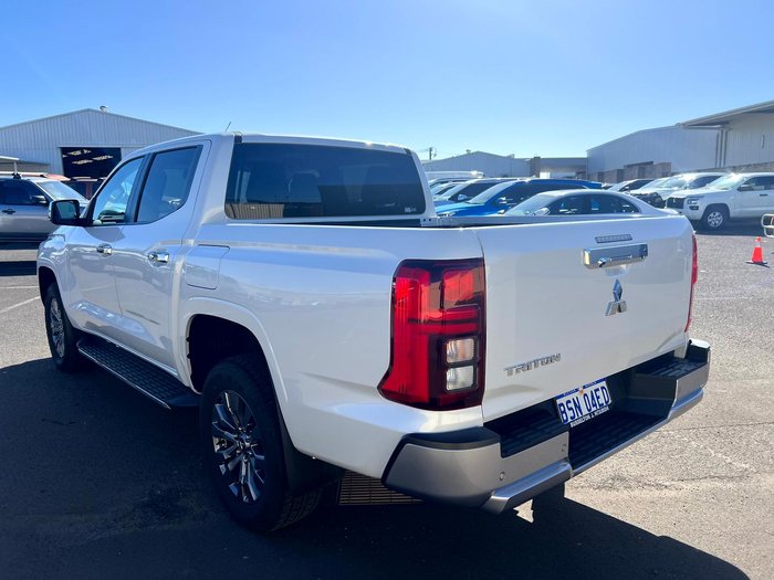 2024 Mitsubishi Triton GLS MV MY24 4X4 Dual Range White Diamond