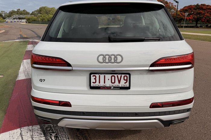 2024 Audi Q7 45 TDI 4M MY25 Four Wheel Drive Glacier White