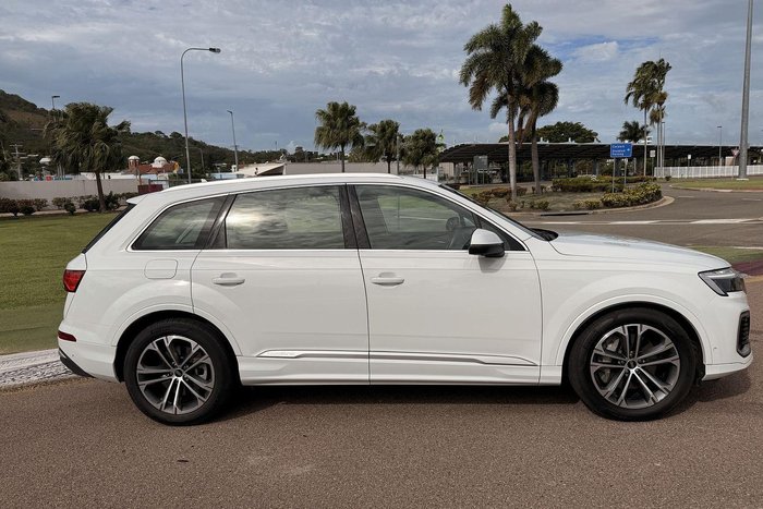 2024 Audi Q7 45 TDI 4M MY25 Four Wheel Drive Glacier White