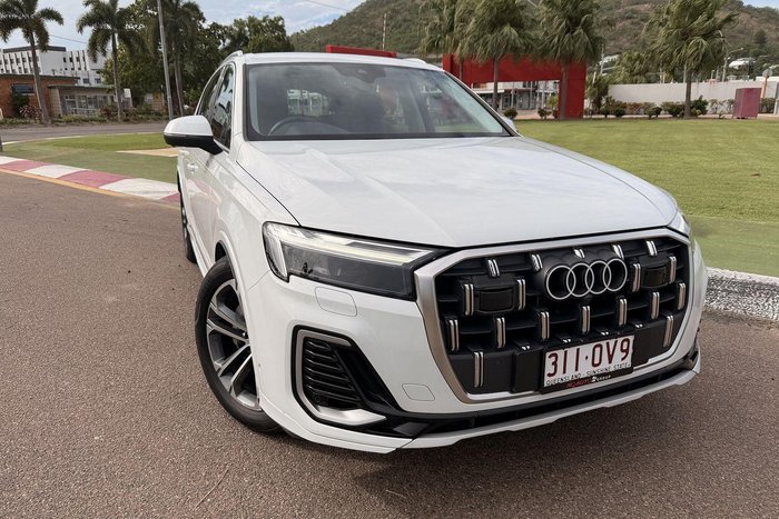 2024 Audi Q7 45 TDI 4M MY25 Four Wheel Drive Glacier White