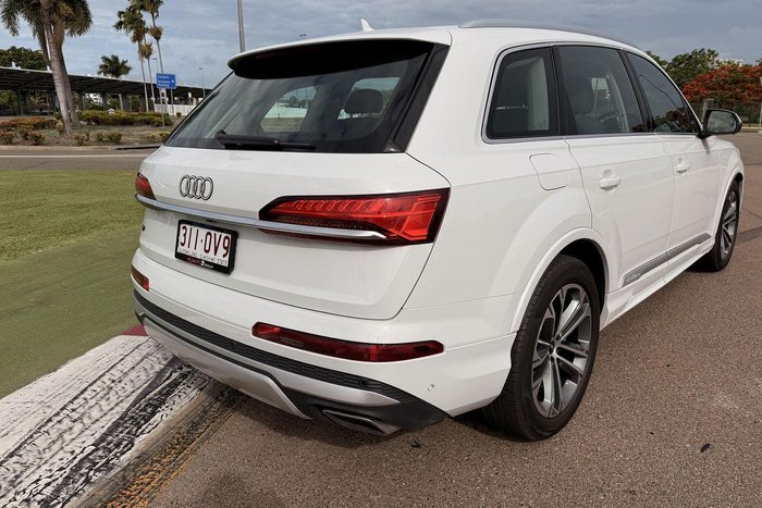 2024 Audi Q7 45 TDI 4M MY25 Four Wheel Drive Glacier White