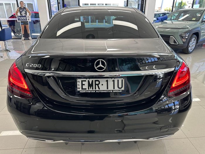 2021 Mercedes-Benz C-Class C200 W205 Obsidian Black