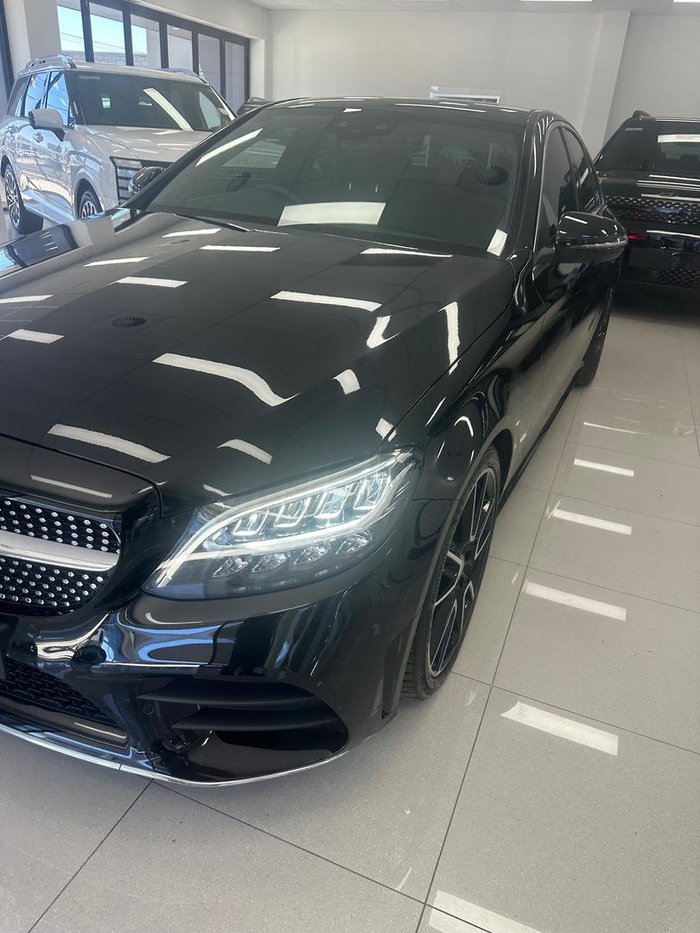 2021 Mercedes-Benz C-Class C200 W205 Obsidian Black