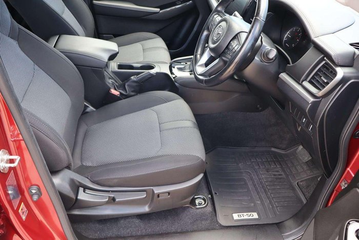 2021 Mazda BT-50 XTR TF 4x2 Red Volcano