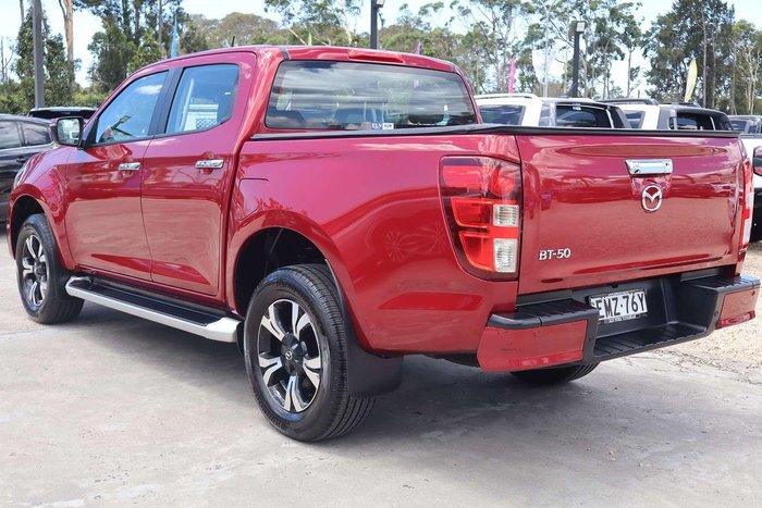 2021 Mazda BT-50 XTR TF 4x2 Red Volcano