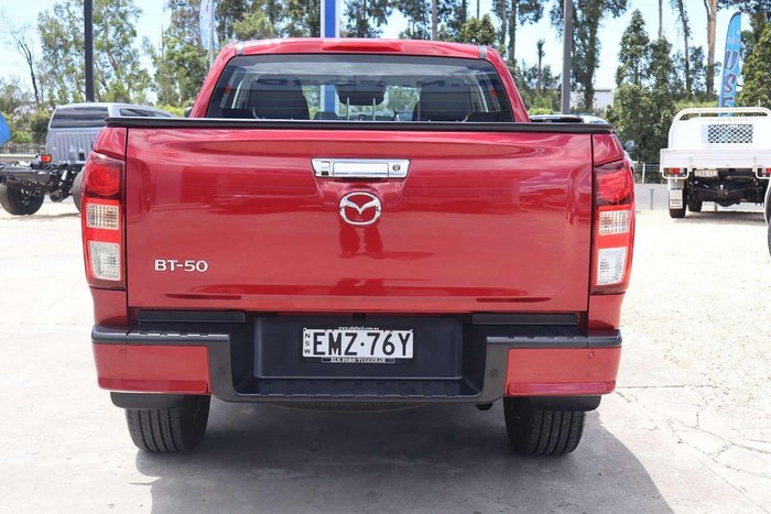 2021 Mazda BT-50 XTR TF 4x2 Red Volcano