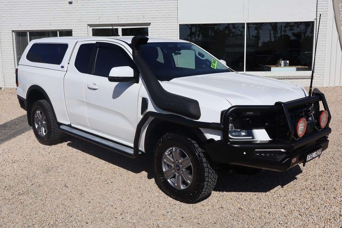 2024 Ford Ranger XLT MY25.25 4X4 Dual Range Arctic White
