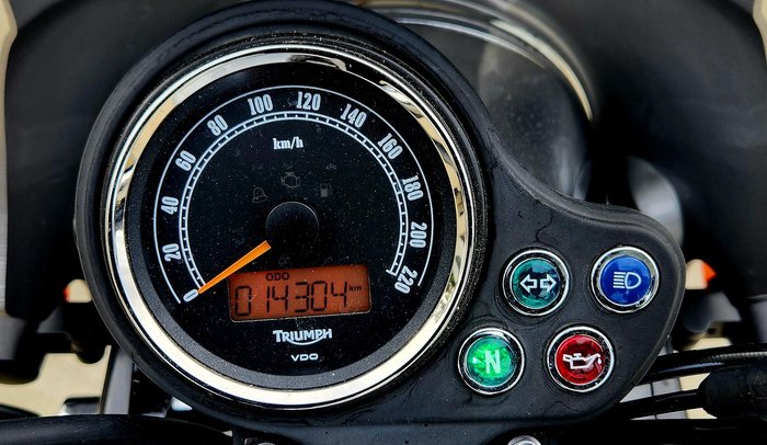 2015 Triumph Bonneville T100 SE Bonneville Grey