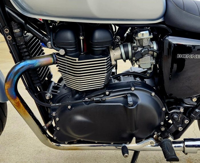 2015 Triumph Bonneville T100 SE Bonneville Grey