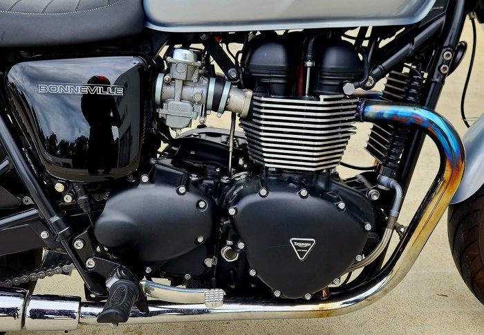 2015 Triumph Bonneville T100 SE Bonneville Grey