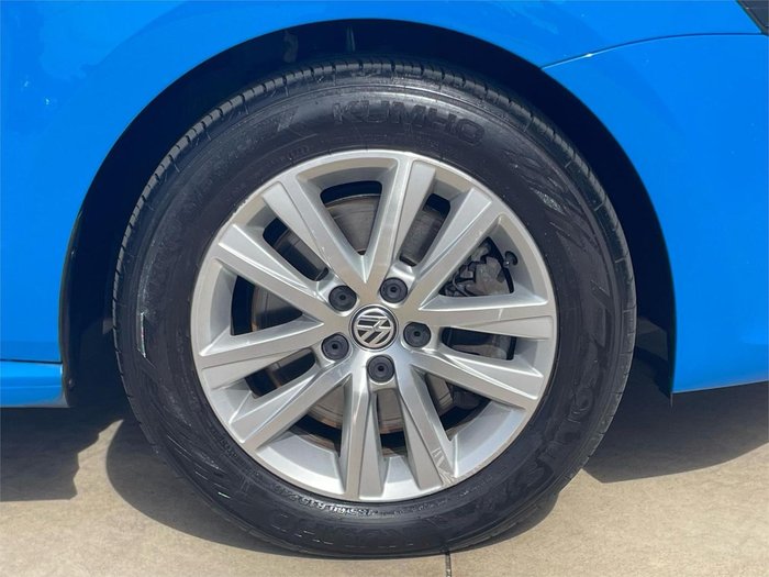 2015 Volkswagen Polo 81TSI Comfortline 6R MY15 Cornflower Blue