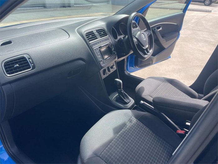 2015 Volkswagen Polo 81TSI Comfortline 6R MY15 Cornflower Blue
