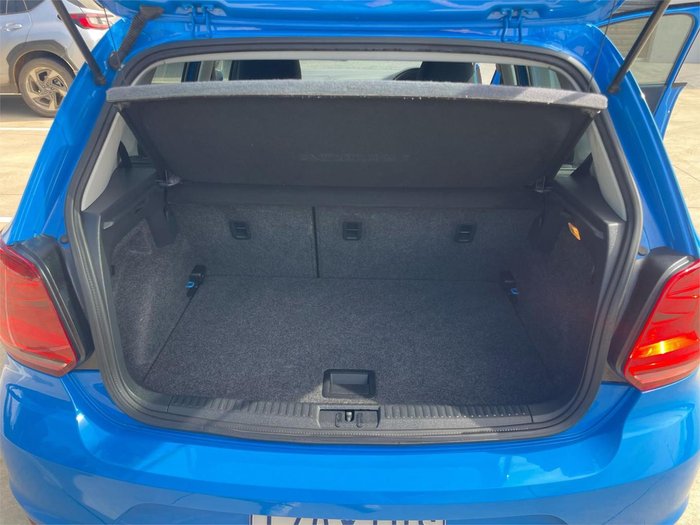 2015 Volkswagen Polo 81TSI Comfortline 6R MY15 Cornflower Blue