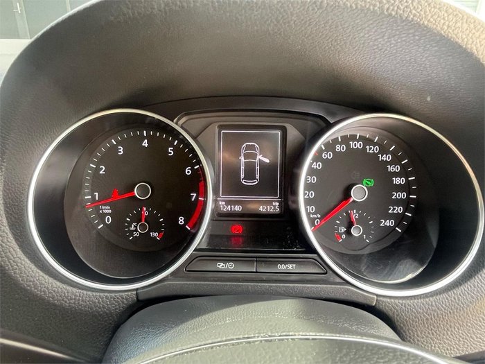 2015 Volkswagen Polo 81TSI Comfortline 6R MY15 Cornflower Blue