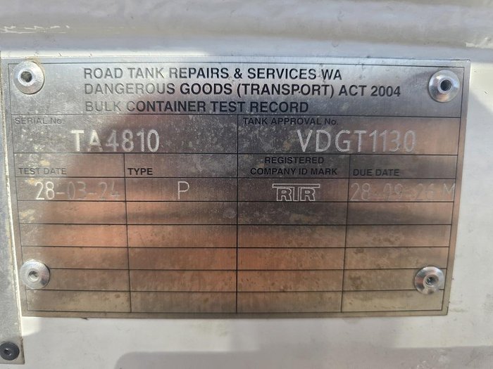 2014 Tieman Tri Axle 6 Compartment