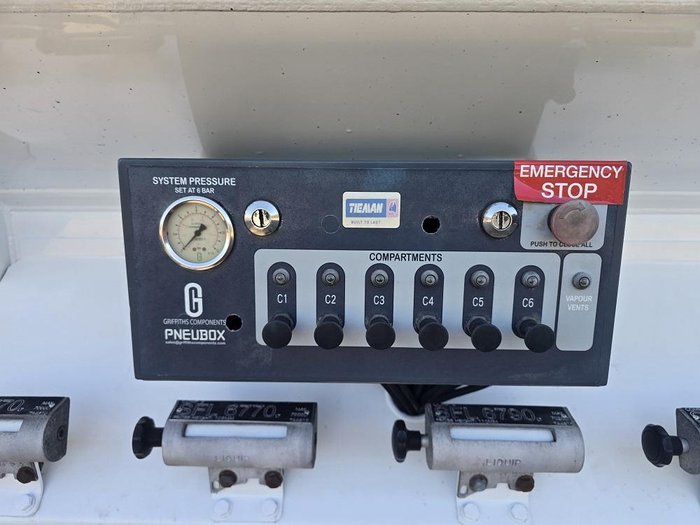 2014 Tieman Tri Axle 6 Compartment