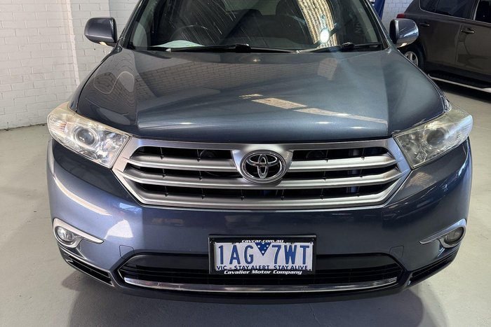 2013 Toyota Kluger KX-S GSU45R AWD Tidal Blue