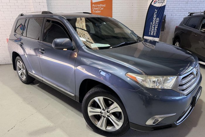 2013 Toyota Kluger KX-S GSU45R AWD Tidal Blue