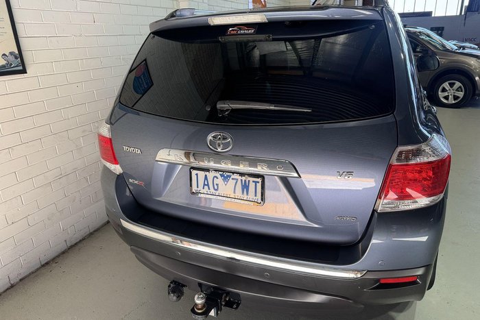 2013 Toyota Kluger KX-S GSU45R AWD Tidal Blue